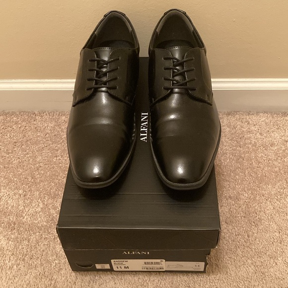 Men’s Alfani Andrew Plain Toe Derbys - Picture 3 of 6